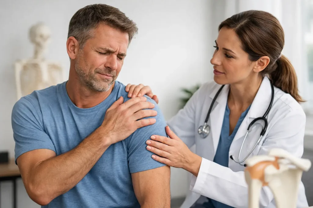 Cómo aliviar dolor de hombro de forma segura