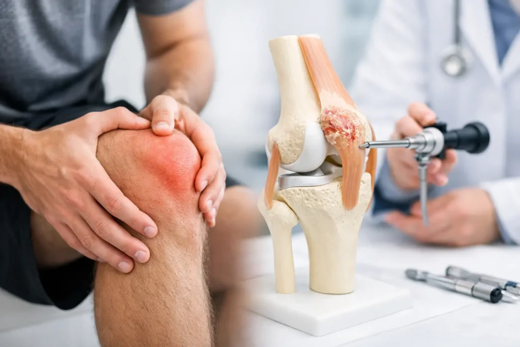 Lesión de cartílago de rodilla y tratamiento