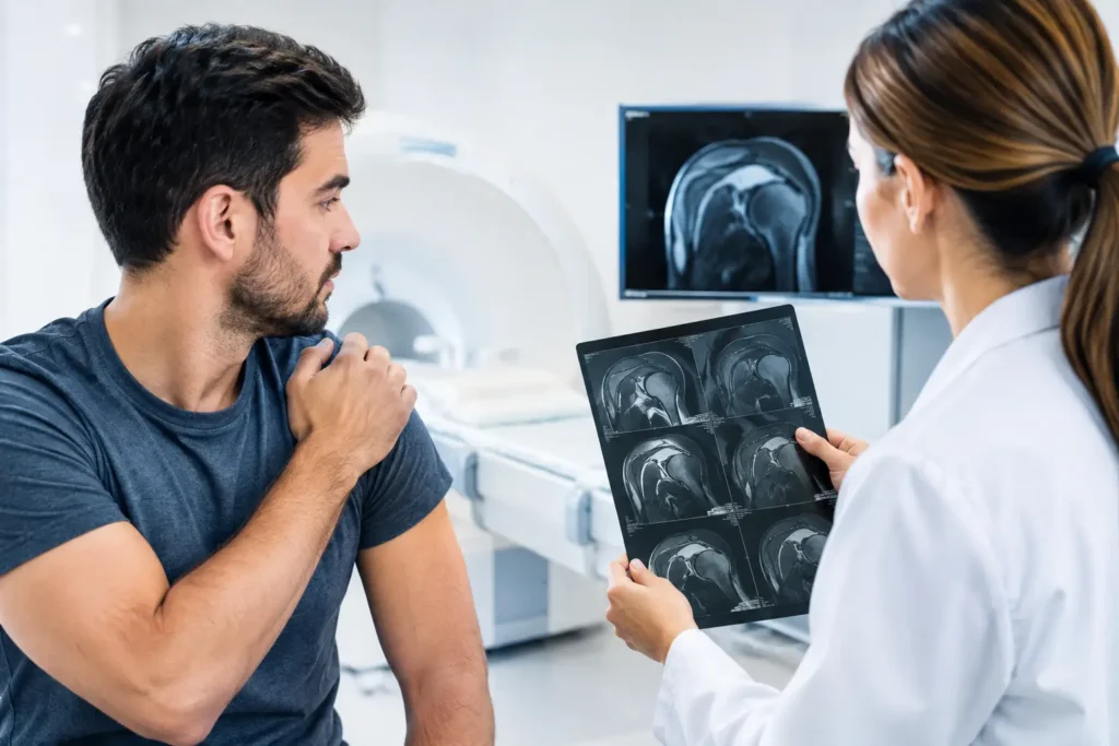 Estudios para el dolor de hombro: cuándo pedirlos